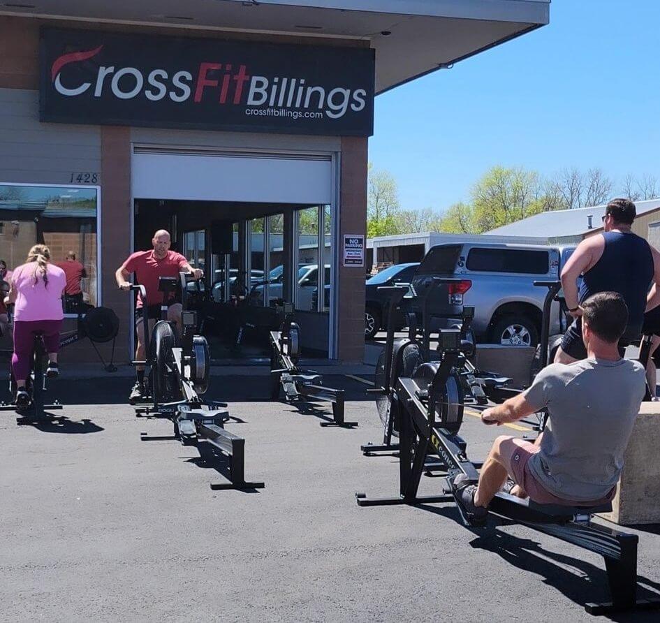 CrossFit Class outside
